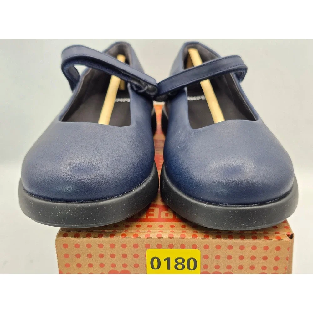 Camper Duet Kids Mary Jane Kids Size 3.5 Blue Leather K800549-007 - New